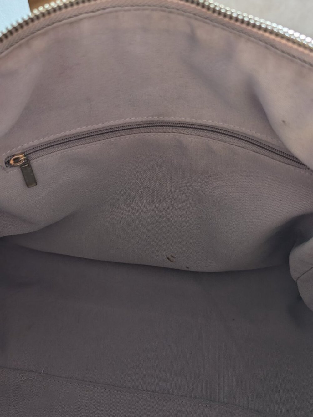 Grey Snake-Print Textured Handbag - Picture 8 of 12